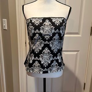 White House Black Market Corset Blouse
